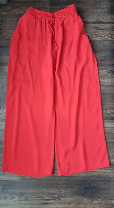 Стильні літні брюки, штани wide leg Zara