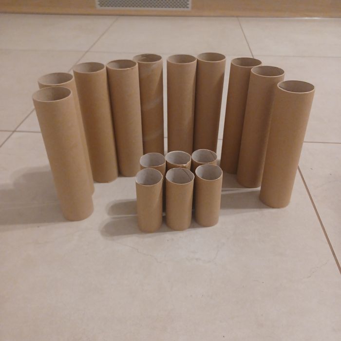 Tuby niższe i wyższe tekturowe