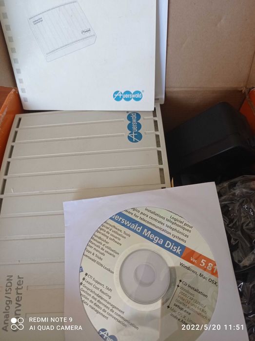 Аналоговый ISDN Converter ISDN модем FritzBox!  та плата ISDN модему F