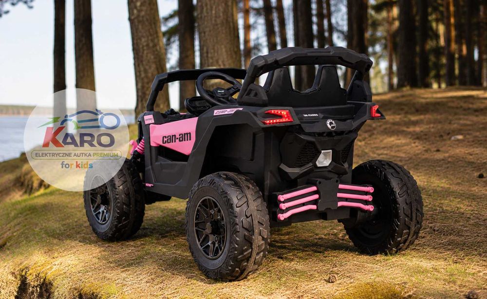 Auto na akumulator. CAN-AM Maverick 24V Pojazd dla Dzieci 4x200W 800W.