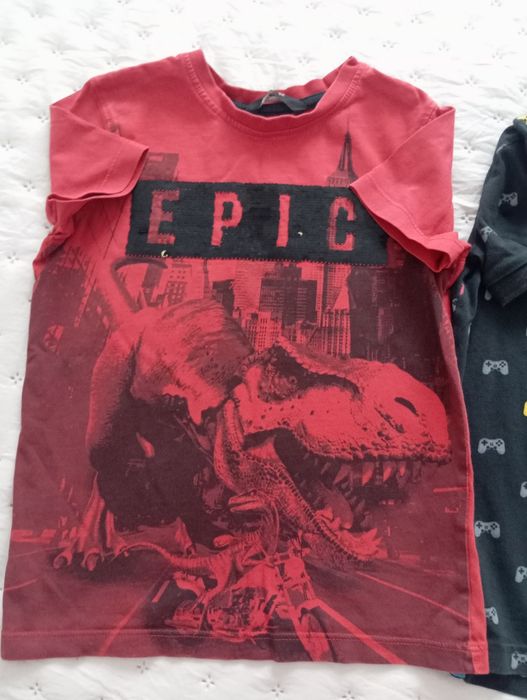 T-shirt chłopięce 2 sztuki