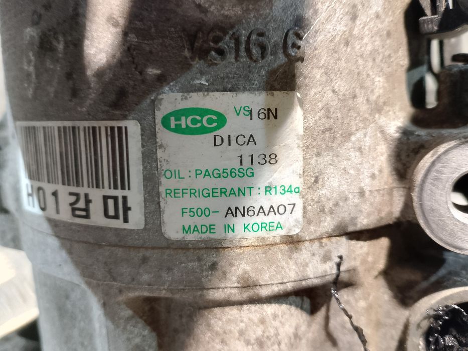 Sprężarka Kompresor Klimatyzacji Hyundai I30 1.4 B F500-An6Aa07