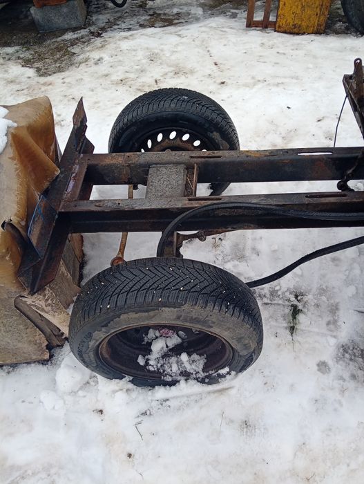 Рама для переробки мотоблока в тракторець