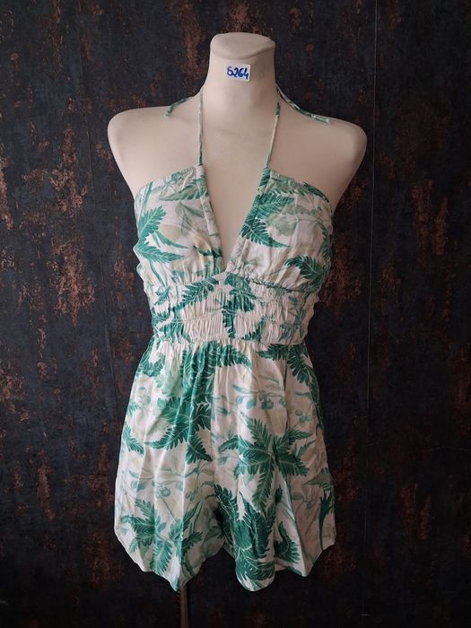 Krotki kombinezon wiskozowy damski rozmiar S. H&M