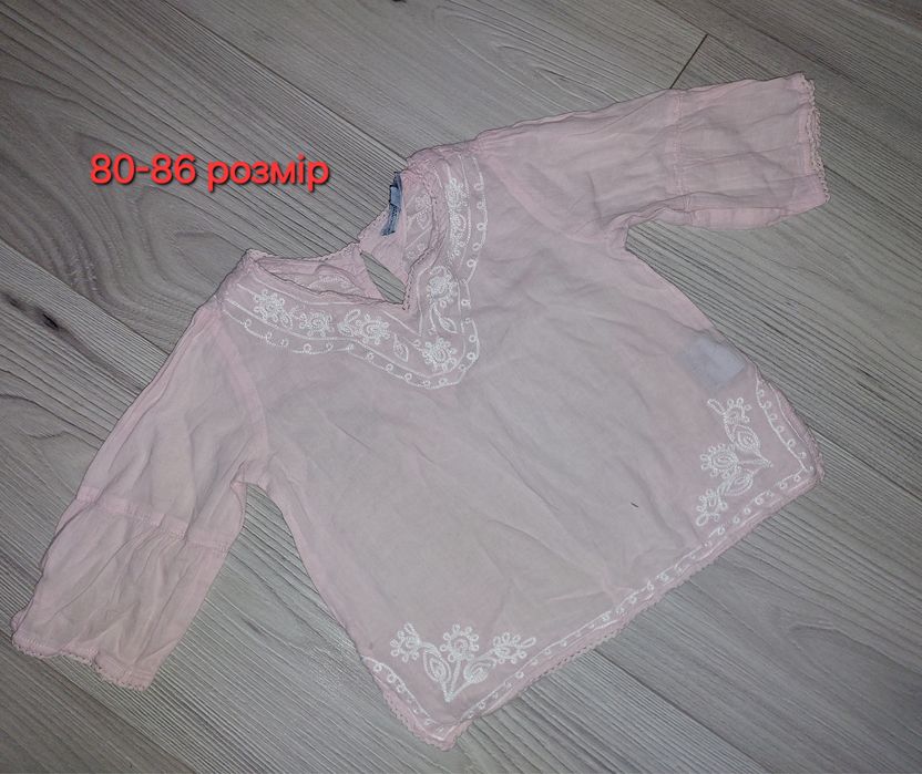 Одяг для дівчинки 80-86 розмір