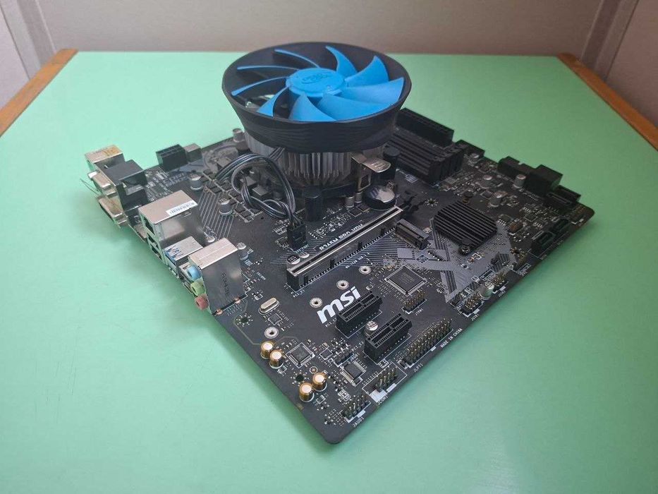 Intel Core i5-9400F + MSI B365M PRO-VDH + кулер DeepCool