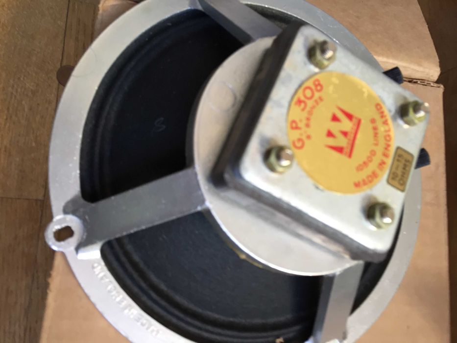 Altifalantes Warfedale de 8" modelo GP308 série BRONZE