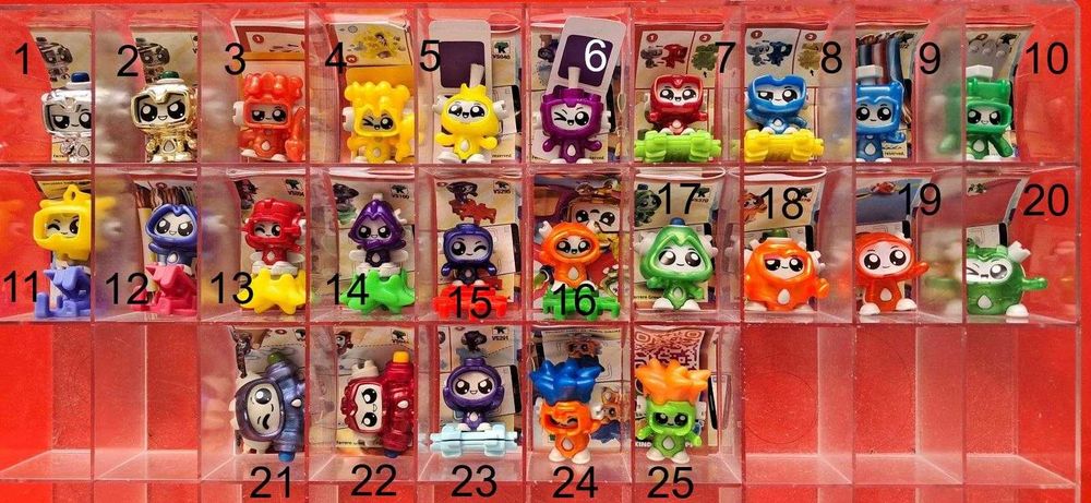 Roboty COLORBOTS Figurka z Najnowszej seria Kinder Niespodzianka 2026  - SAM wybierasz