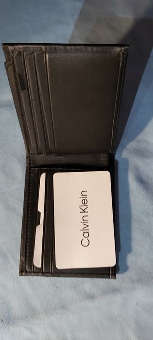 Calvin Klein portfel męski skórzany exclusive