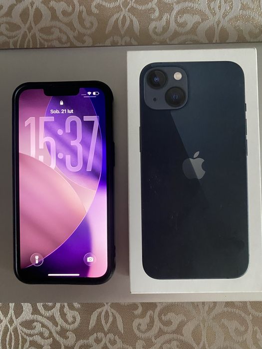 iPhone 13 128GB Midnight 89% kondycji baterii bardzo zadbany