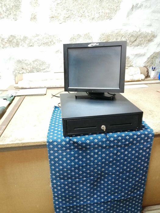 Registadora POS com impressora