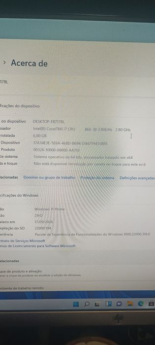 Computador  Acer i7