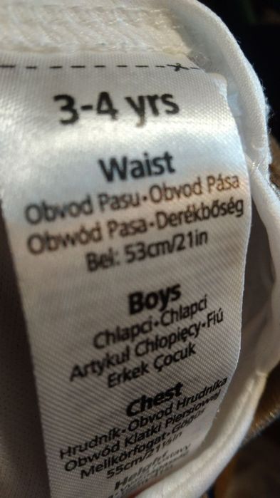 Костюм пирата на 3-4 года.