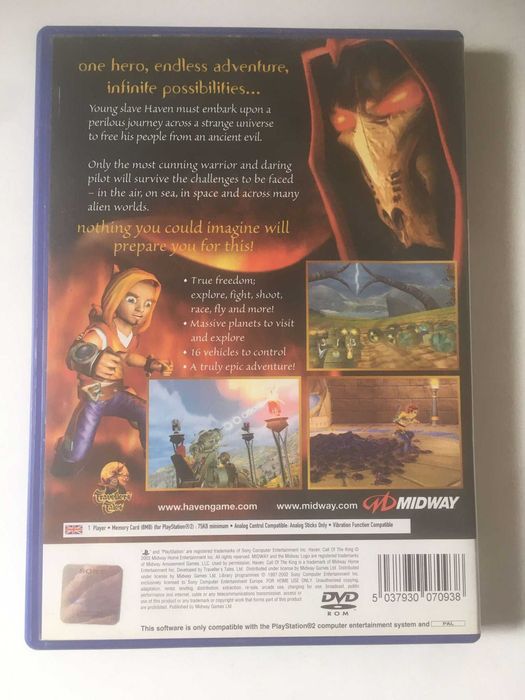 PS2 - Haven: Call Of The King