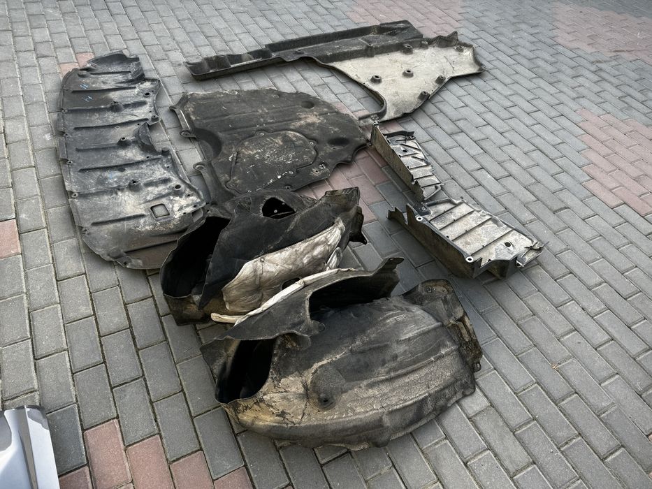 Toyota Highlander 2019-2024 Защита днища двигуна бампера підкрилок