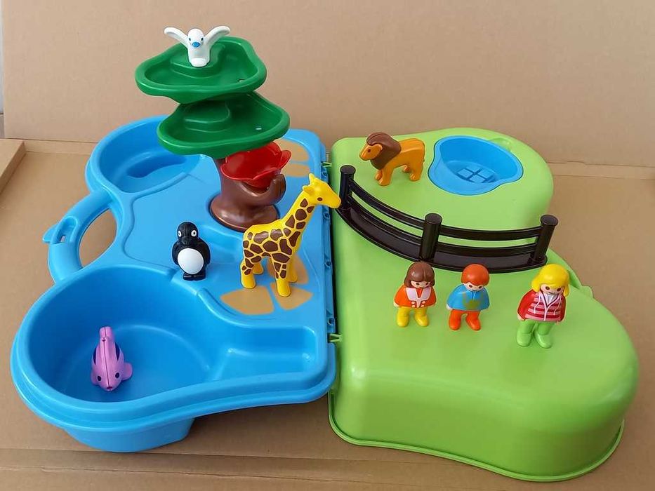 playmobil 123 JUNIOR - maleta zoo e aquário