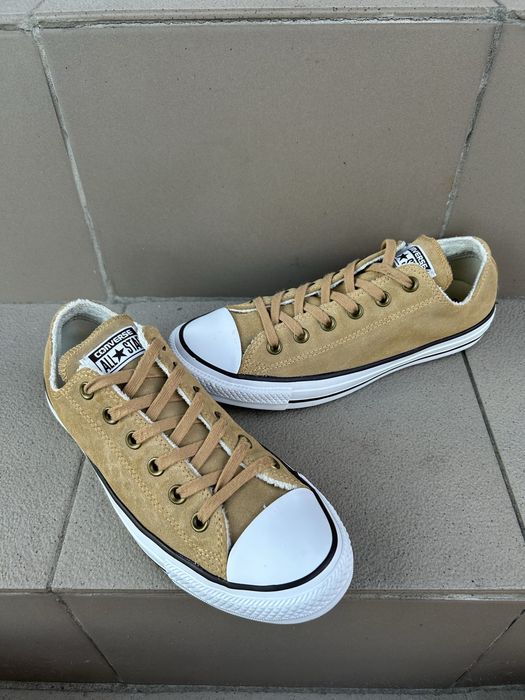 Оригинал замшевые кеды кеди демисезонные утепленные converse 40p