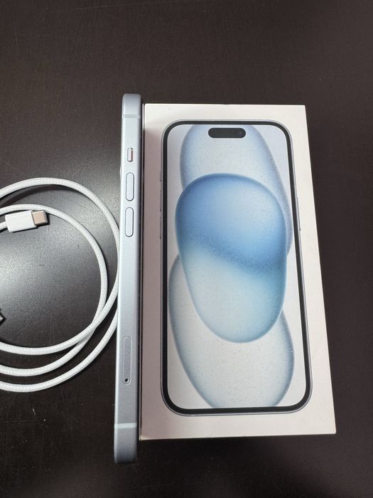 iPhone 15 128GB błękitny