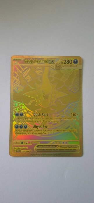 Mega-Darkrai EX 120/084 - Carte Pokemon GOLD MUR - PBL EN