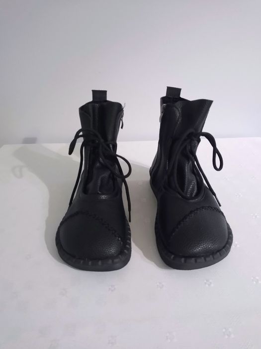 Buty skóra czarne nr38