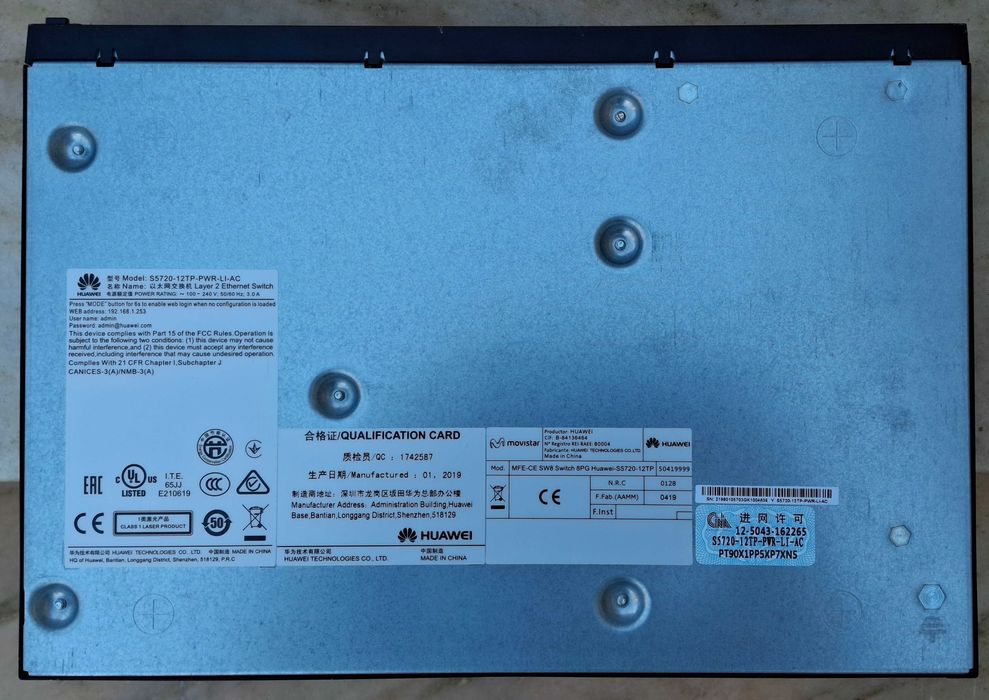 Huawei S5720-12TP-PWR-LI-AC