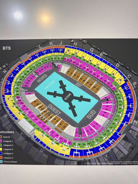 BTS квитки на Париж