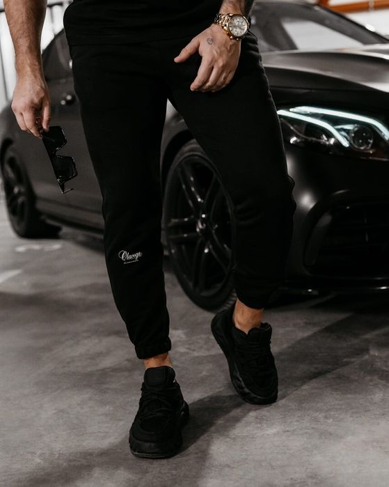 Spodnie dresowe męskie Olavoga Dainaru M L XL szare czarne