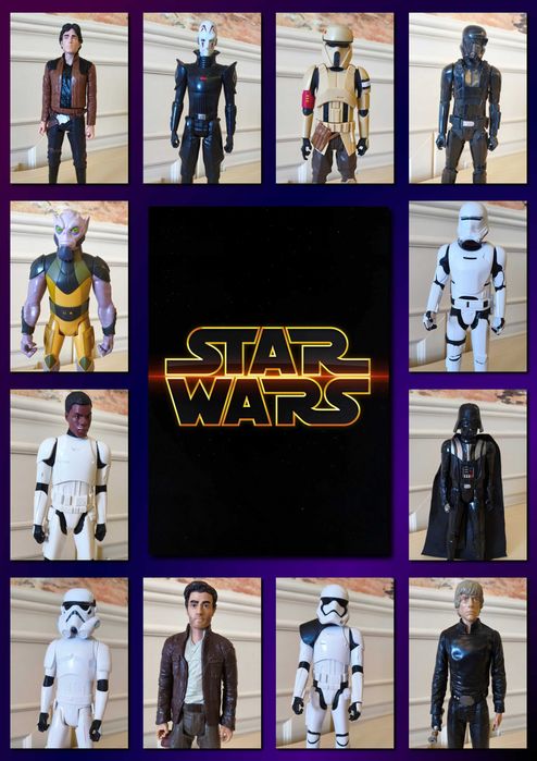 Фігурки Star Wars. Оригінал Hasbro. Висота 30 см.