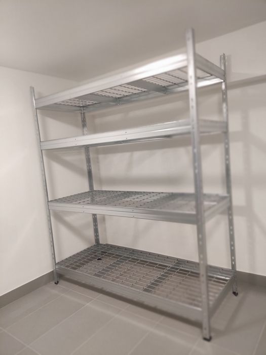 Regał Ażurowy, Warsztatowy do Garażu, Magazynu 180x150x60 cm 4P/400 kg