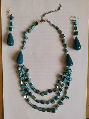 Naszyjnik z kolczykami