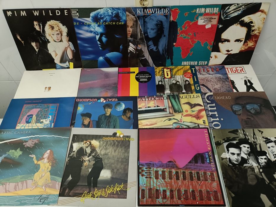 Anos 80: NEW WAVE, SYNTH POP, Neo Romantic, ELECTRO POP outros {vinis}