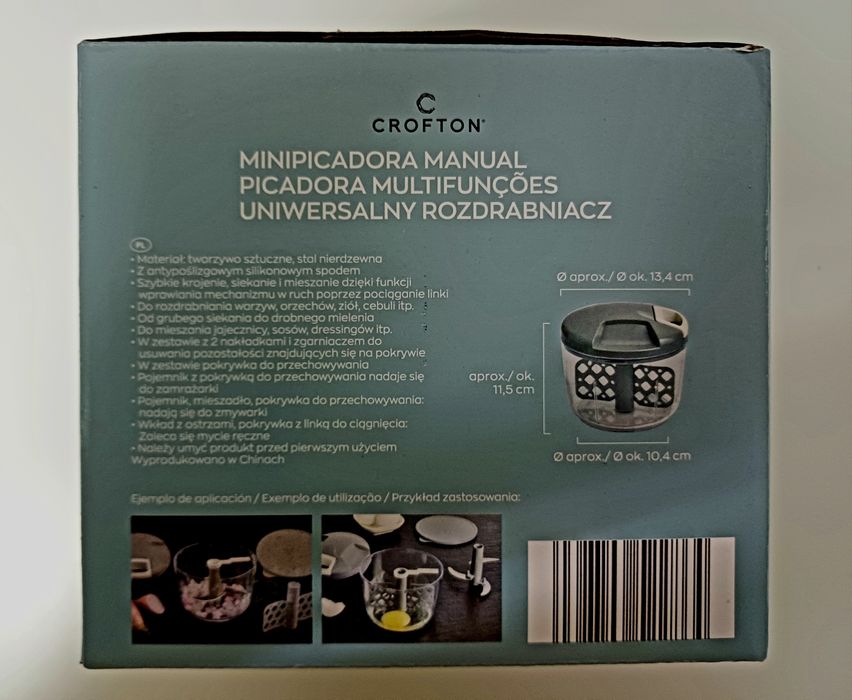 Minipicadora manual Crofton