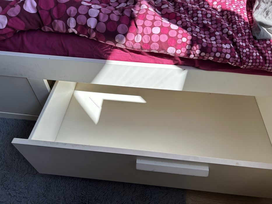 Łóżko -BRIMNES Rama leżanki z IKEA  80x200