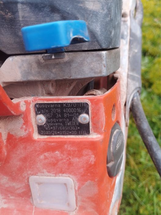 Pila spalinowa do cięcia betonu