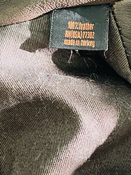 Casaco em pele Castanho