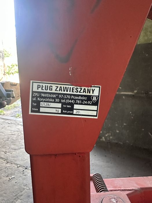 pług zagonowy awemak 4