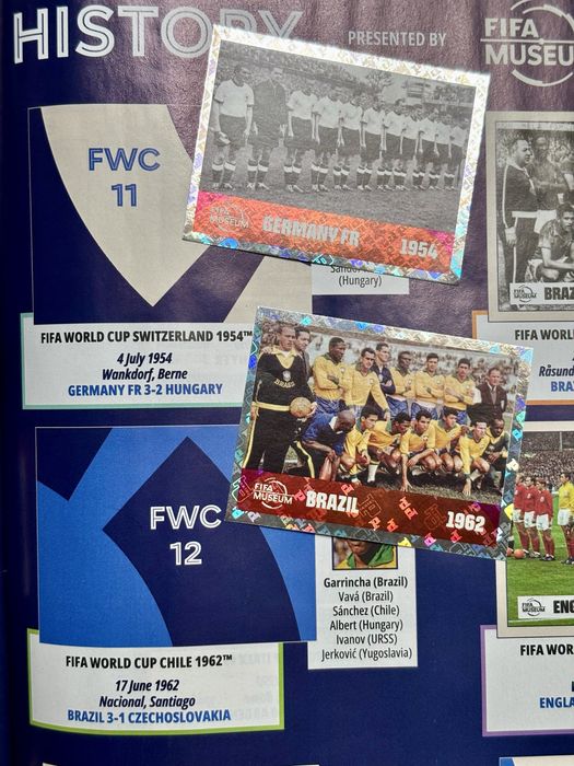 Cromos PANINI FIFA World Cup 2026 - FWC 9 a FWC 19