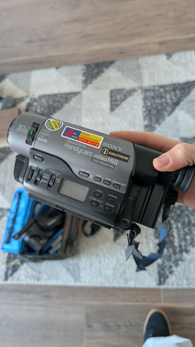 Câmeras de filmar antigas Sony