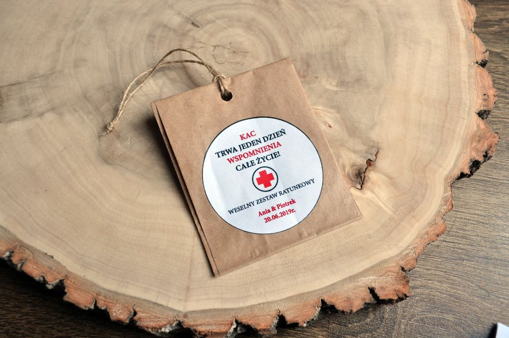 pakiet weselny, zestaw ratunkowy, podziękowania ślub wesele