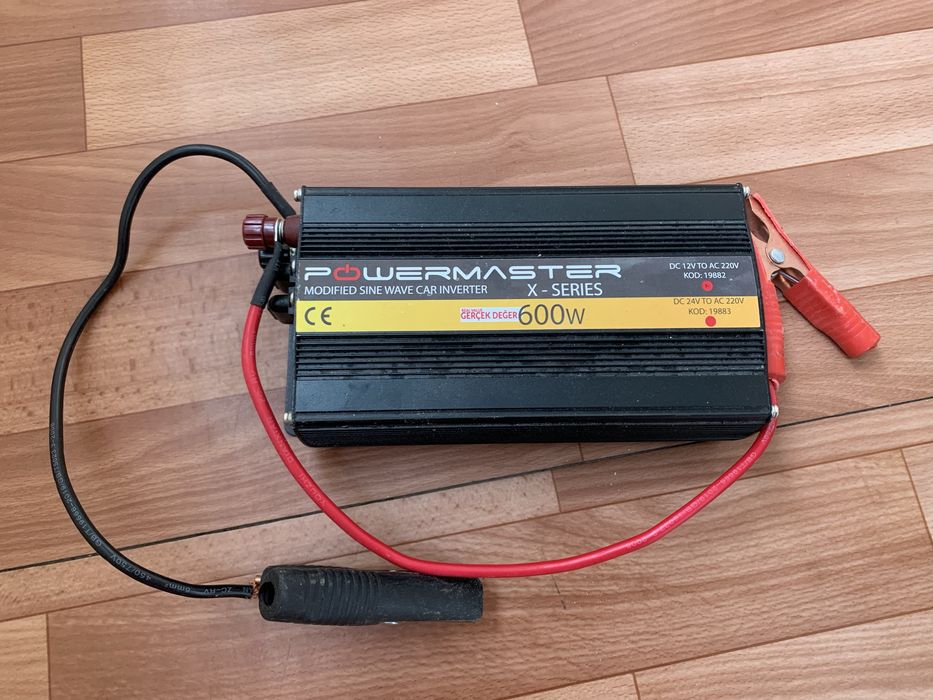 Продам Інвертор напруги,зарядний пристрій та автомобільний акумулятор