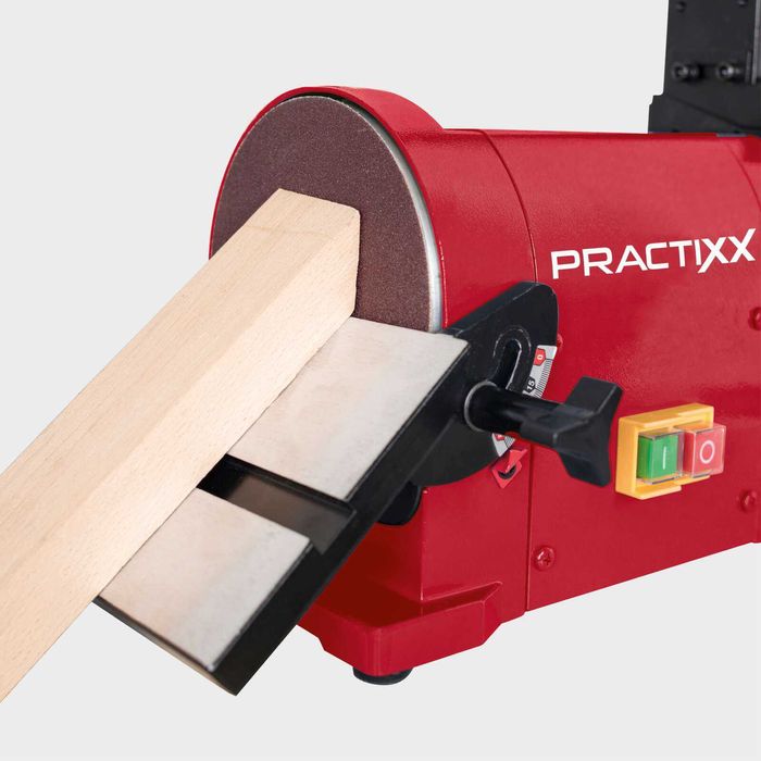 Стрічково-дискова шліфувальна машина PX-BTS-450 Practixx - 450 Вт