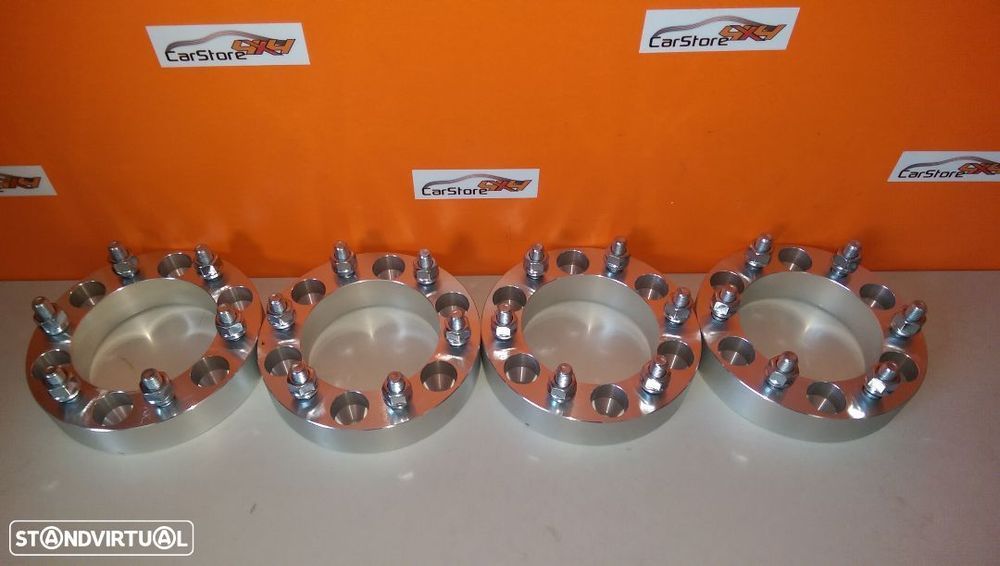 Espaçadores Mitsubishi, Opel, Toyota Furação 6x139.7 M12x1,5mm 30mm