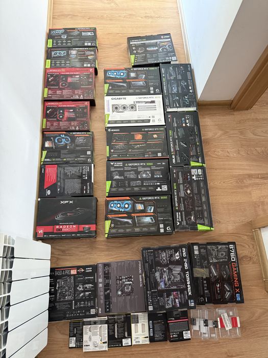 Pudełko po kartach graficznych RTX 2060 3060 3070 4060 GTX RX