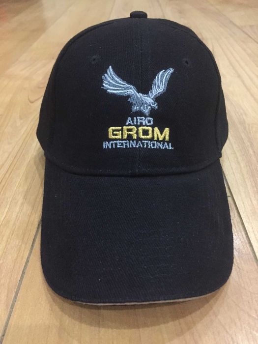 Wojskowa czapka z daszkiem, Fundacja Airo Grom International, czarna