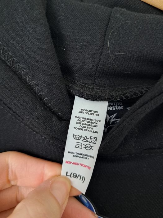 Cool club 2 bluzy szara I czarna ze stichem  140-146