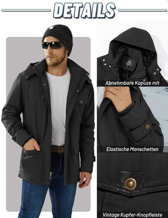 kurtka zimowa męska