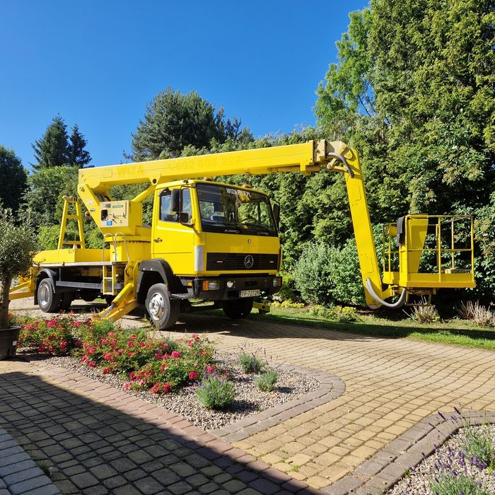 Podnośnik koszowy 22m zwyżka