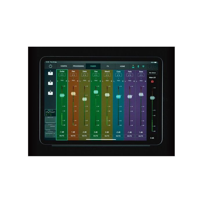 ALLEN HEATH CQ-20B Ultrakompaktowy mikser cyfrowy 20 wejść- 8 wyjść