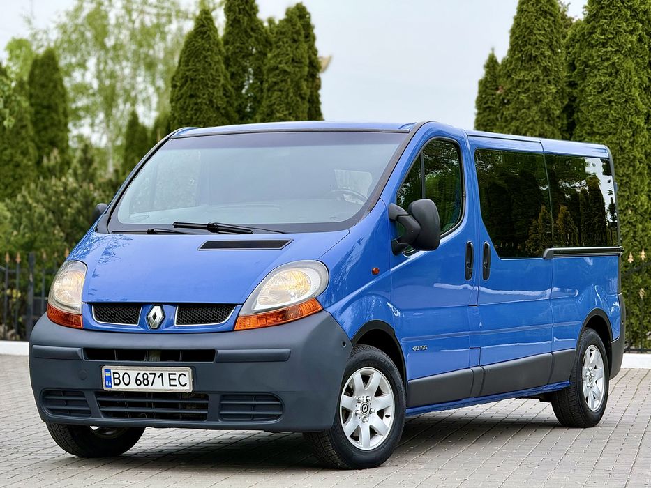 Renault Trafic 1.9 Turbo Dizel 9 Місць Пасажир Оригінал! ДОВГА База Extra Long