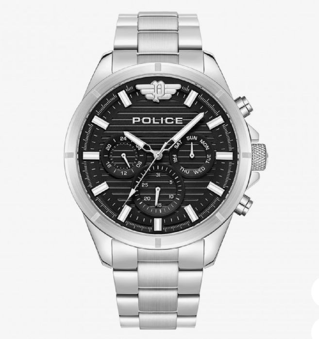 Vendo relogio police prateado